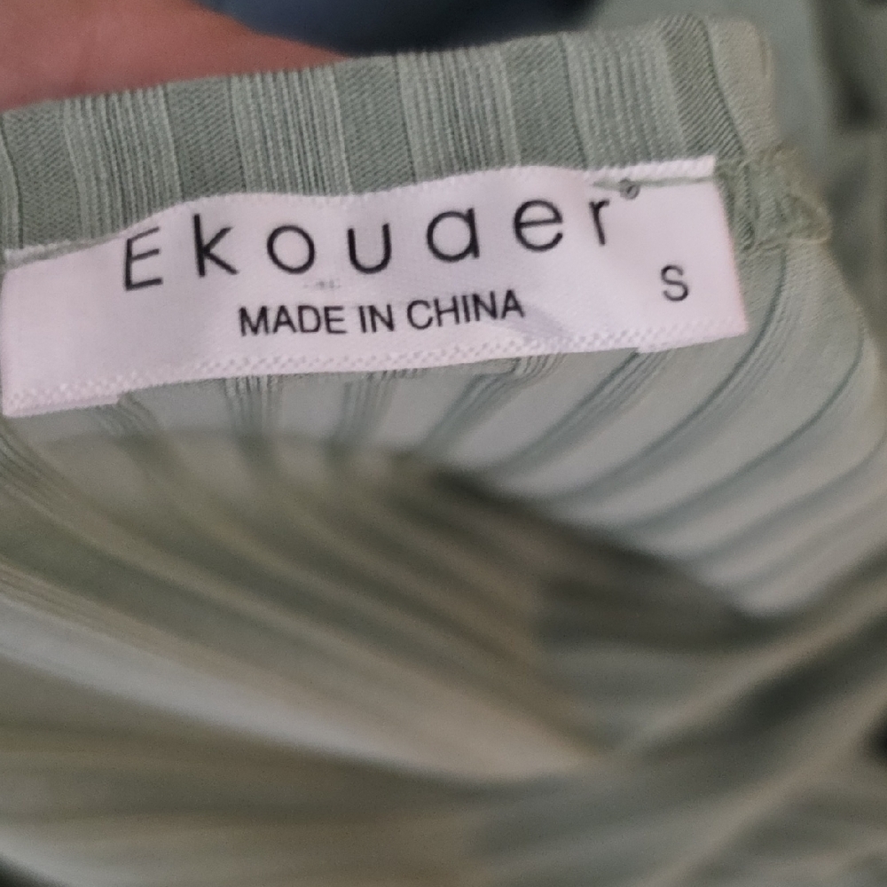 Green Ribbed Sleepwear Set - Picture 9 of 9